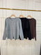 Women Warm Heavy Knitted Cardigan